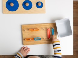 Montessori activity for toddlers